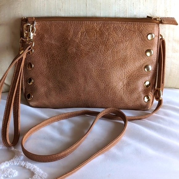 HAMMITT Small Caramel Color Crossbody/ Clutch - Picture 16 of 16